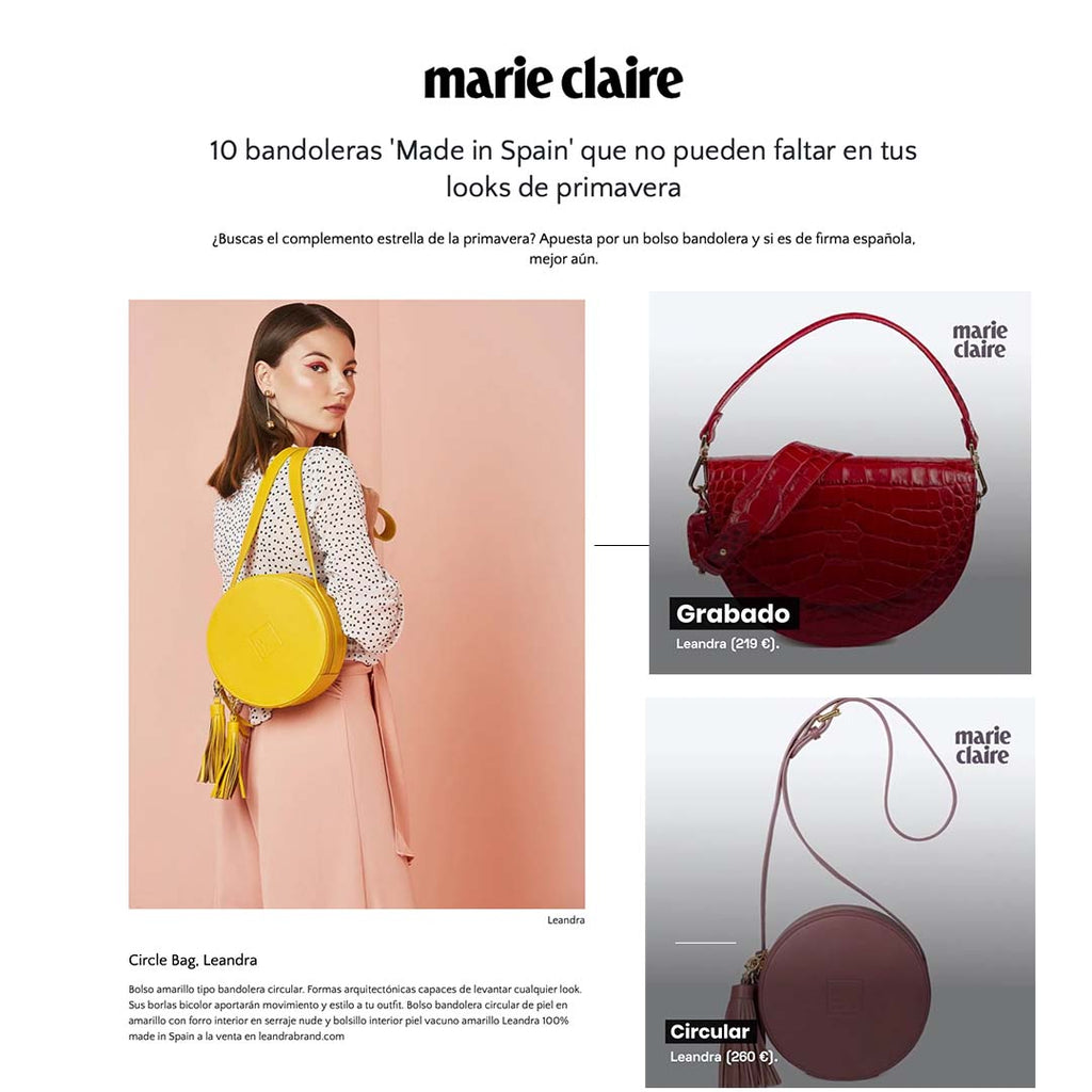 Leandra en Marie Claire