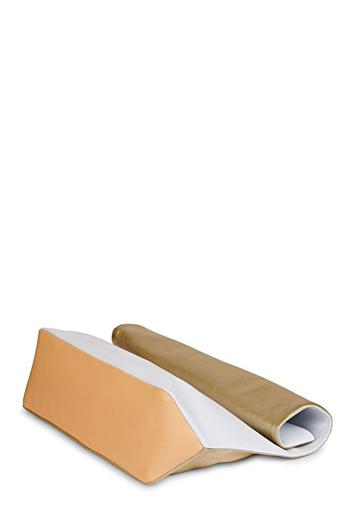 Paper Bag dorado piel Leandra - Leandra